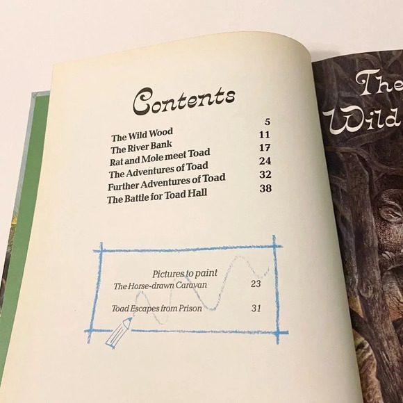 Vintage 1988 The Wind in the Willows by Kenneth Grahame Exeter Book - Picture 9 of 13